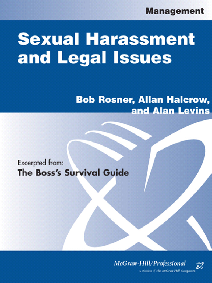 Title details for Sexual Harrassment and Legal Issues by Bob Rosner - Available
